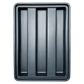 сточный пластиковый поддон 1362х962х160 чёрный