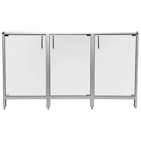 стол-тумба лабораторная med 12.018al (белый)