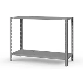 стеллаж металлический тс лайт 1000х1200х300 (2 перфорированные полки)