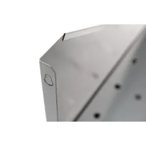 полка настенная двухуровневая перфорированная пн2-6/3-п