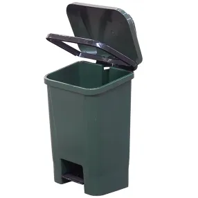 мусорный контейнер мкт-30 полимерный 30л., с педалью, с пакетодержателем