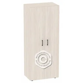 шкаф глубокий для одежды 1950х800х520 с 2 отделениями (7 полок, перекладина)