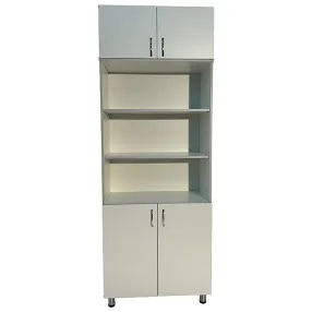 шкаф медицинский стр мд 103.13 + антресоль стр мд 112.02 (белый)