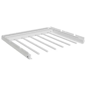 выдвижная вешалка для брюк титан-gs 460х440 (цвет белый)