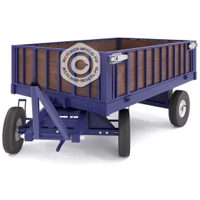 тележка большегрузная с фанерным настилом и цельными бортами бт 1 цб (без колёс)