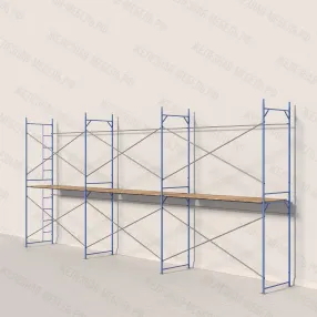 леса рамные строительные лрсп-30 4х9 м (1 ярус под настил)