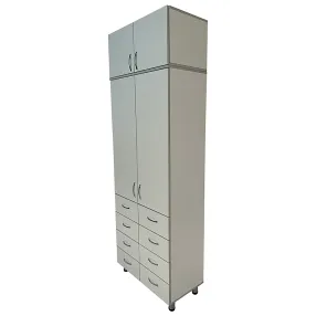 шкаф медицинский стр мд 103.20 + антресоль стр мд 112.02 (белый)