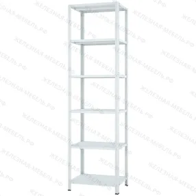 стеллаж мс-750 2400х700х400 (6 полок мс)