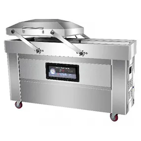 машина вакуум-упаковочная двухкамерная dzq-500/2sb, с газом