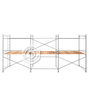 леса рамные строительные лрсп-д 30, 4х9 м (1 ярус под настил)