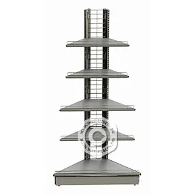 стеллаж-стойка торговый сетчатый угла внешнего