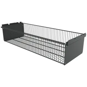 выдвижная корзина титан-gs (863х340х181) (цвет чёрный)