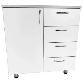 тумба медицинская для аппаратуры md тм 13.18 (белый)