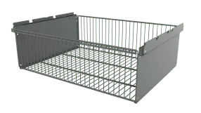 выдвижная корзина титан-gs (563х440х181) (цвет серебристый)