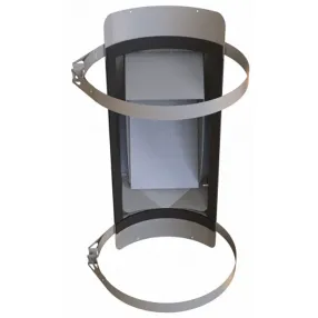 клапан мусоропровода загрузочный кмр-400, h=860