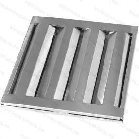 зонт приточно-вытяжной полуоткрытый зппн 400х1500х1000 «norma inox» пристенный (к-т светильников)