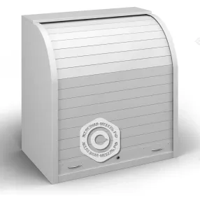 шкаф металлический роллетный шрл-1050-2 (2 полки)