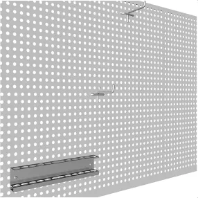 перфорированный лист, серый (2000х1000х1мм) rg 6-15.59 (арт. 24.88)