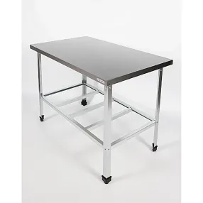 стол производственный без борта с полкой решеткой сп-10/6-р-эк