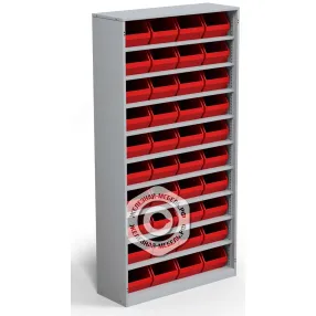 шкаф для пластиковых лотков шпл-300-4 (без дверей)