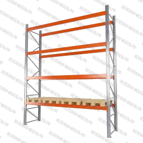 стеллаж грузовой стсм 4500х3600х1000 (4 яруса), усиленный