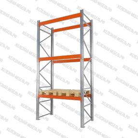 стеллаж грузовой стсм 4000х1800х1000 (3 яруса), усиленный