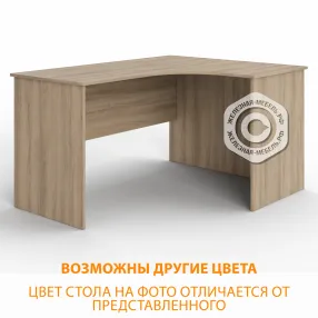 стол рабочий угловой су правый (корпус и столешница лдсп дуб вотан)
