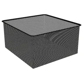 корзина мелкосетчатая титан-gs (395х410x185) (цвет чёрный)