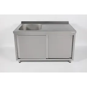 стол производственный купе спзк1м-17/6-бл с моечной ванной