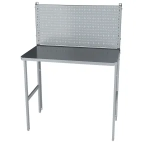 верстак откидной оцинкованный small, перфорация 0,5м