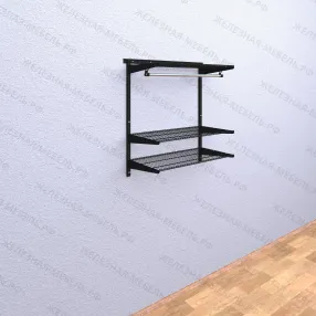 гардеробная система титан-gs-450s комплект №4 (цвет чёрный)