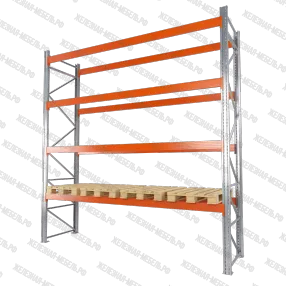 стеллаж грузовой стсм 4000х3600х1000 (4 яруса), усиленный