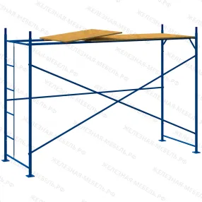 леса рамные строительные лрс-40 2х3 м (1 ярус с настилом)