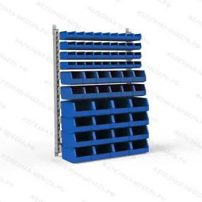 стеллаж настенный №197 (1370х950х63)