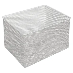 корзина мелкосетчатая титан-gs (535х410x285) (цвет белый)