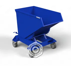 контейнер для стружки металлический т-02а на колёсах