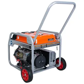 генератор бензиновый tor km3800h 2,5 квт 220в 16 л с кнопкой запуска и колесами