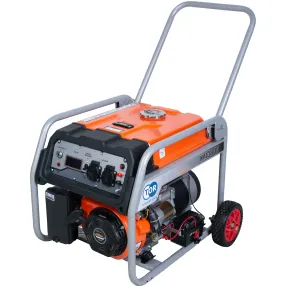 генератор бензиновый tor km3800h 2,5 квт 220в 16 л с кнопкой запуска и колесами