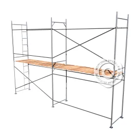 леса рамные строительные лрсп-д 30, 4х6 м (1 ярус под настил)