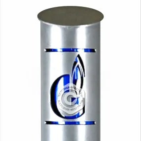 парковочный столбик с логотипом