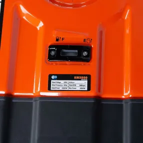 генератор бензиновый tor km3800h 2,5 квт 220в 16 л с кнопкой запуска и колесами