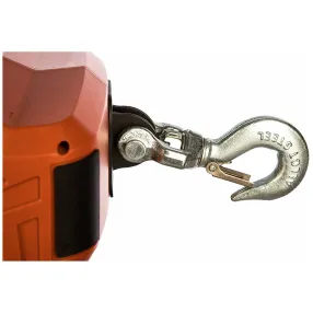 лебедка электрическая переносная tor sq-02 450 кг 4,6 м 220 в с пультом