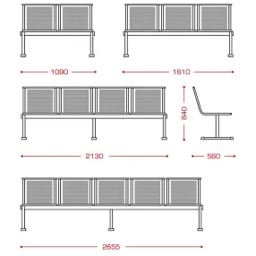 многоместная секция стайл (модель см 88/2)