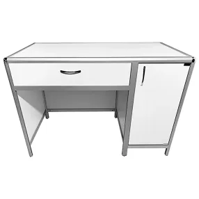 стол лабораторный med 10.005al (белый)