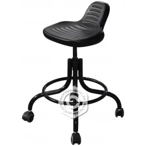 табурет винтовой с полиуретановым сиденьем т08