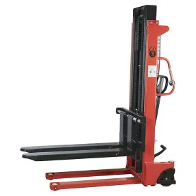 штабелер гидравлический 2,0 т 2,5 м tor cty-eh с раздвижными вилами