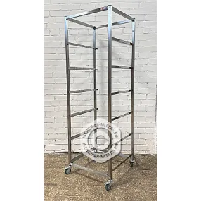 тележка-шпилька тшспк-6 для посудомоечных кассет 50х50