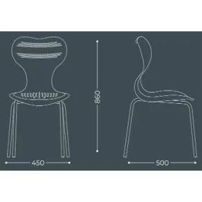 школьный стул logic (модель ак4)