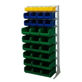 стеллаж с пластиковыми ящиками а-01-02-06