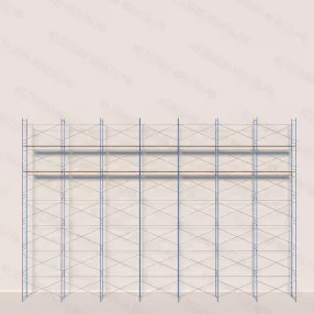леса рамные строительные лрсп-40 14х21 м (2 яруса под настил, 2 подъема)